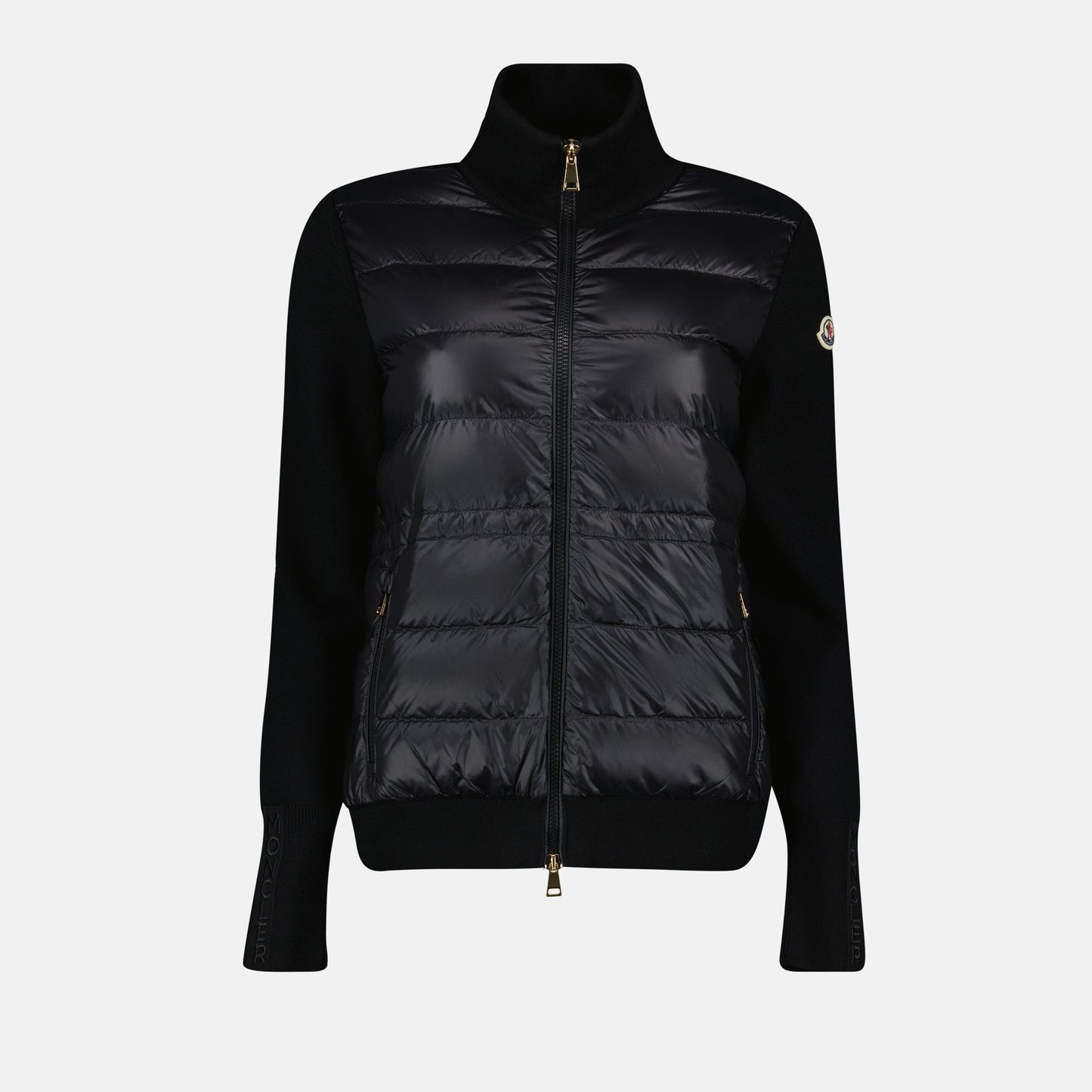Knit Sleeve Puffer Jacket