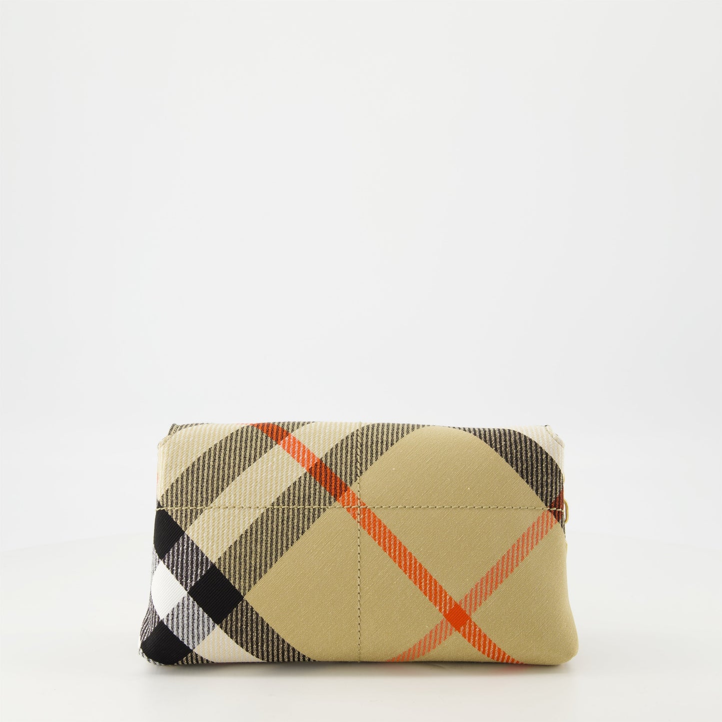 Check Chain Mini Wallet Bag
