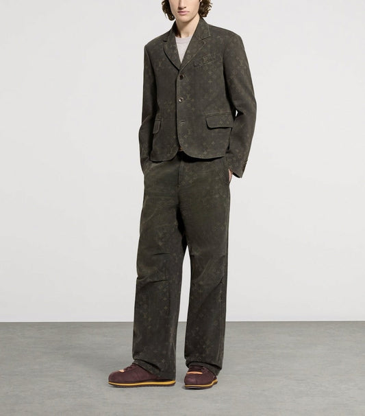Waxed Monogram Surplus Tracksuit Set