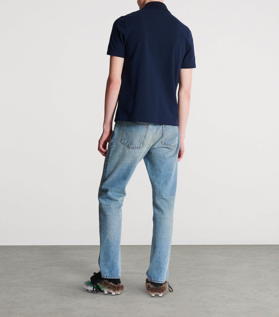 Crest Cotton Polo Shirt