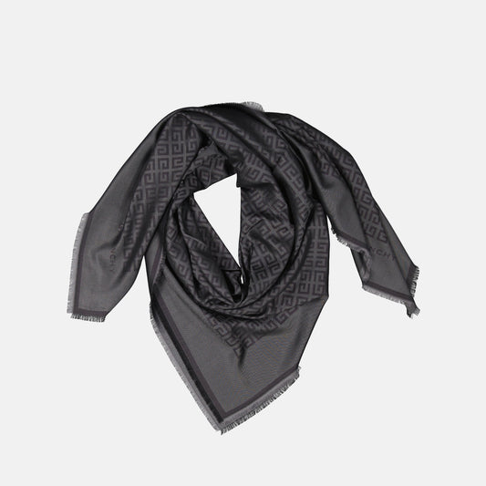 4G Monogram Scarf – Grey