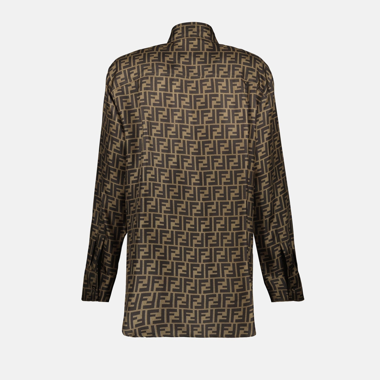 Monogram Silk Shirt