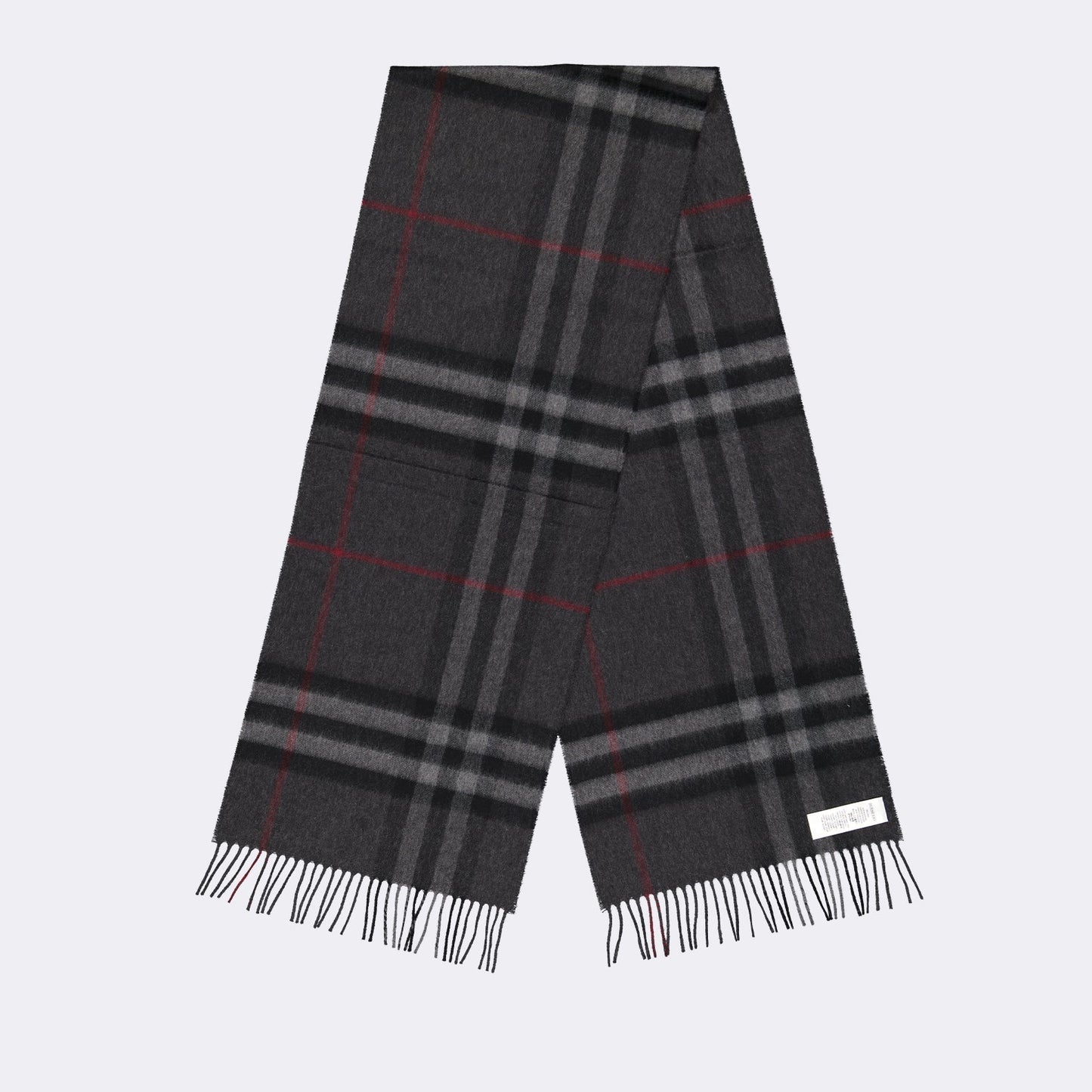 Classic Check Wool Scarf