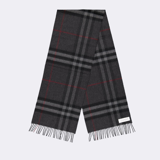 Classic Check Wool Scarf