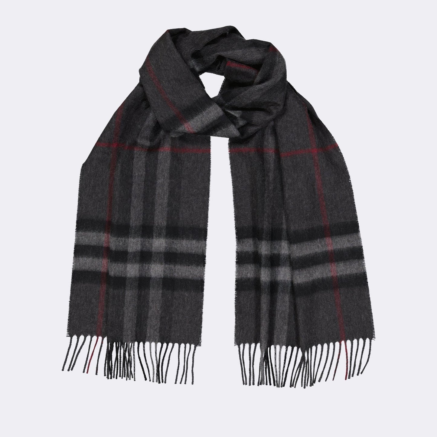 Classic Check Wool Scarf