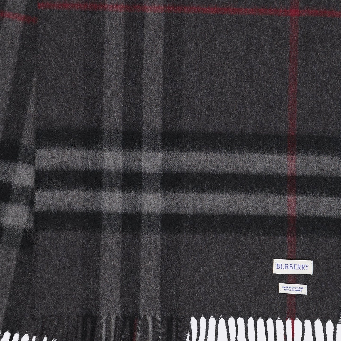 Classic Check Wool Scarf