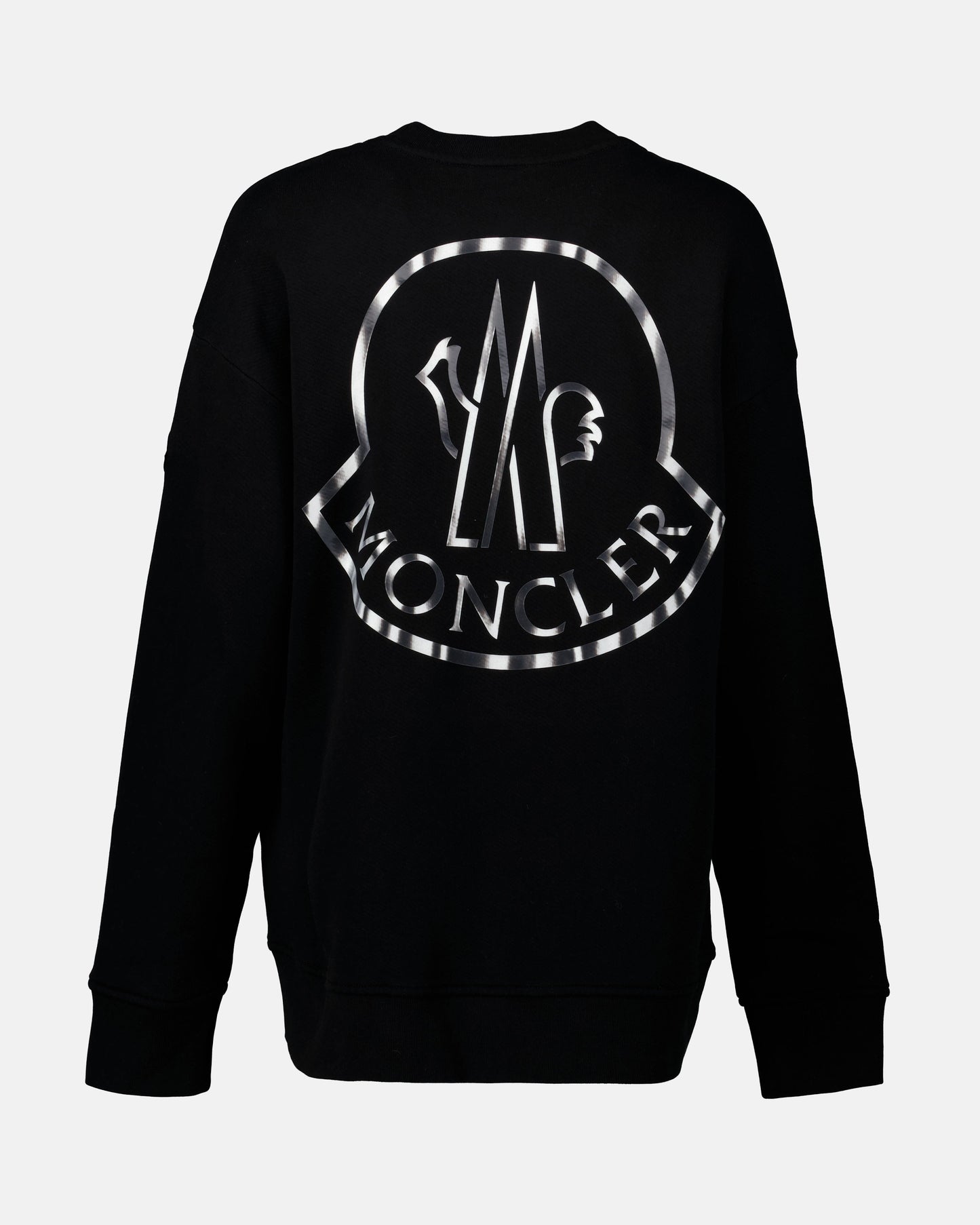 Metallic Logo Sweatshirt – Black