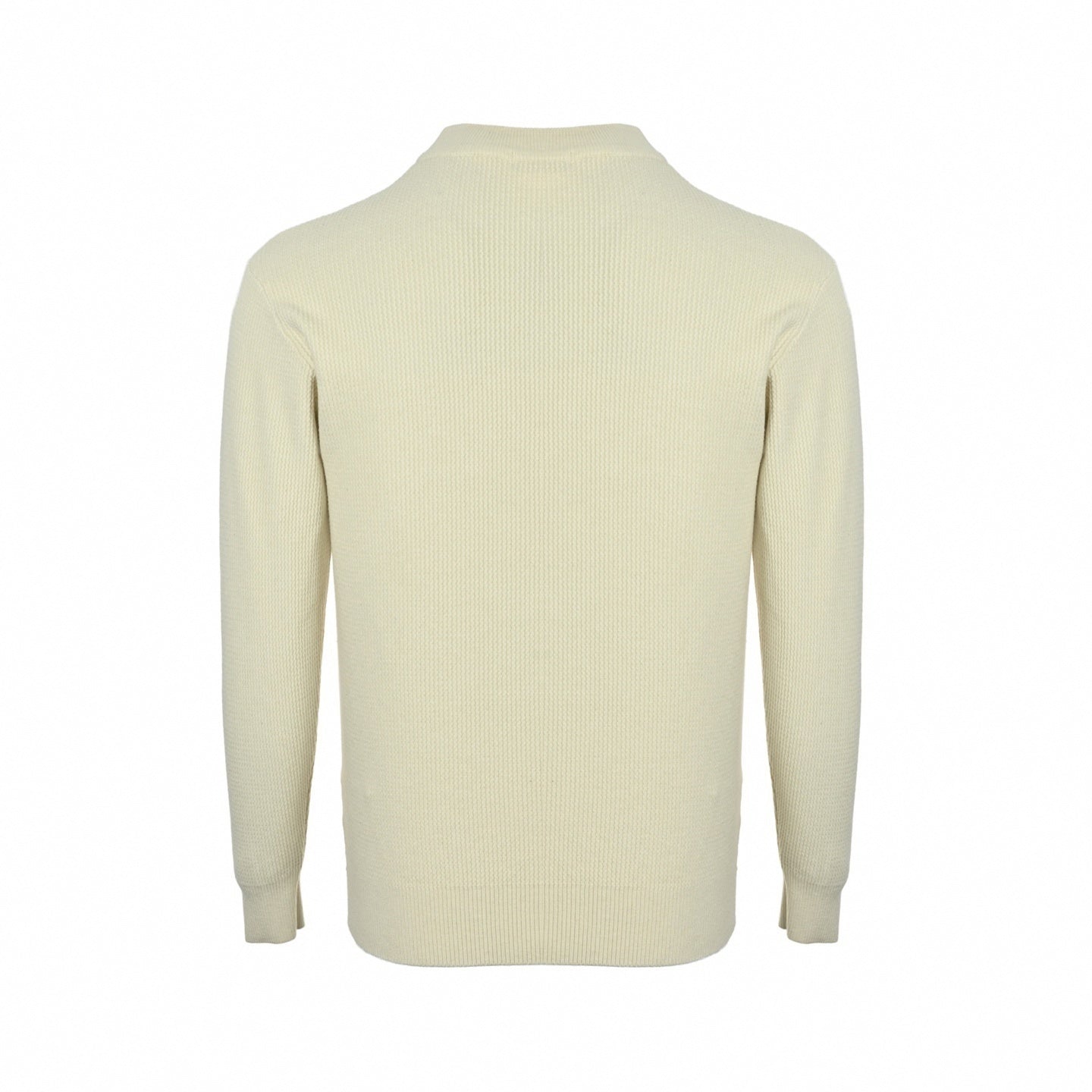 Monogram Applique Ribbed Sweater