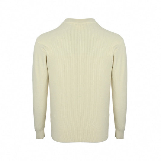 Monogram Applique Ribbed Sweater