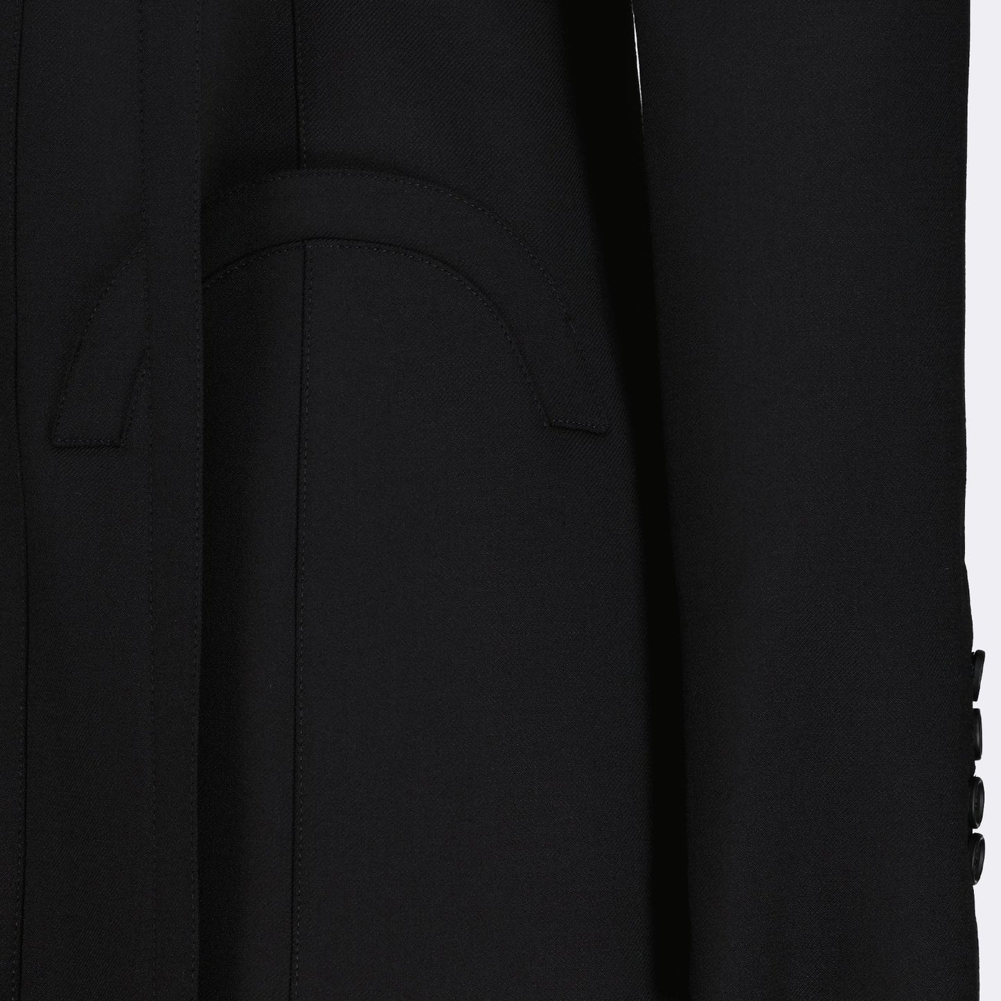 Harness-Detail Tailored Blazer Dress