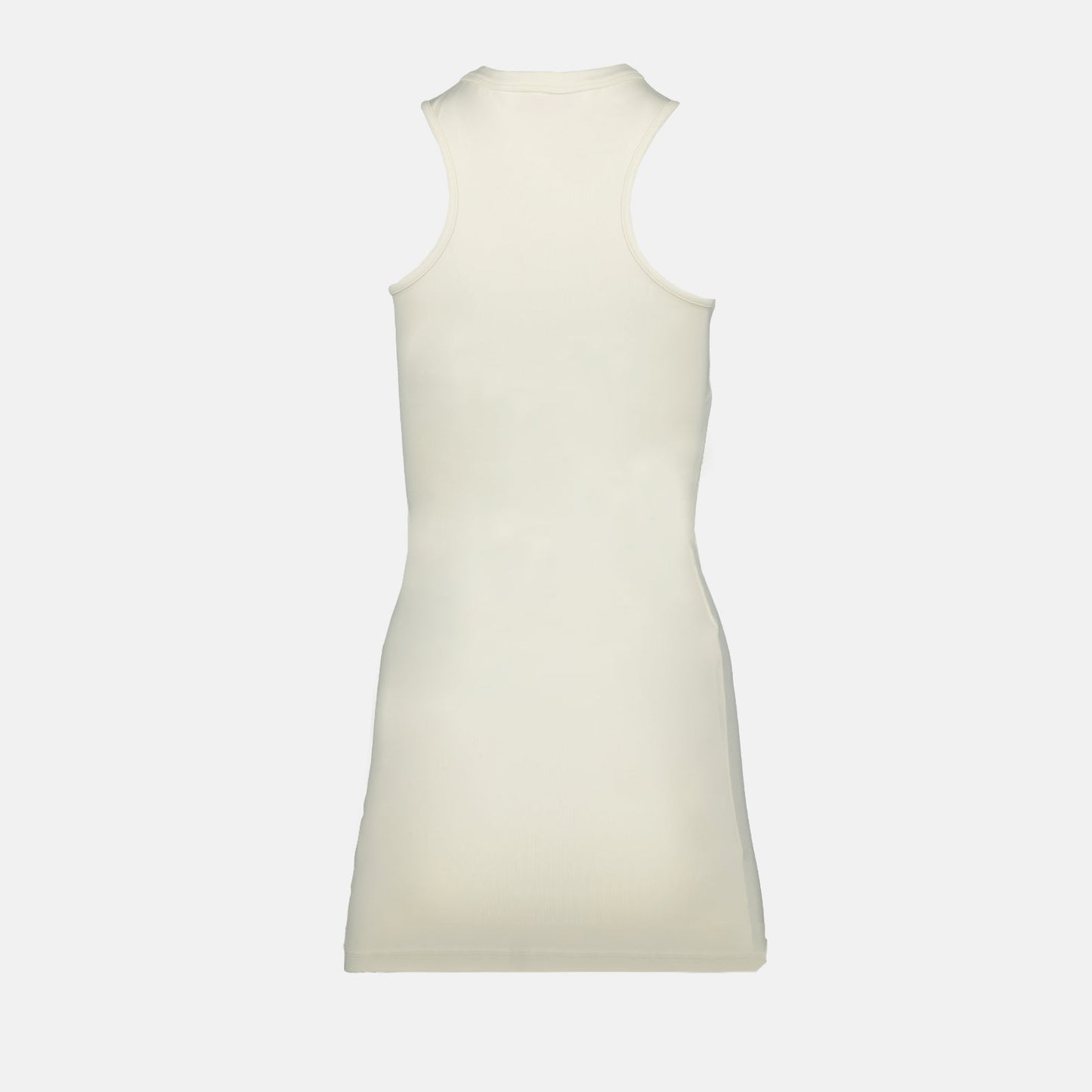 Sleeveless Logo Bodycon Mini Dress