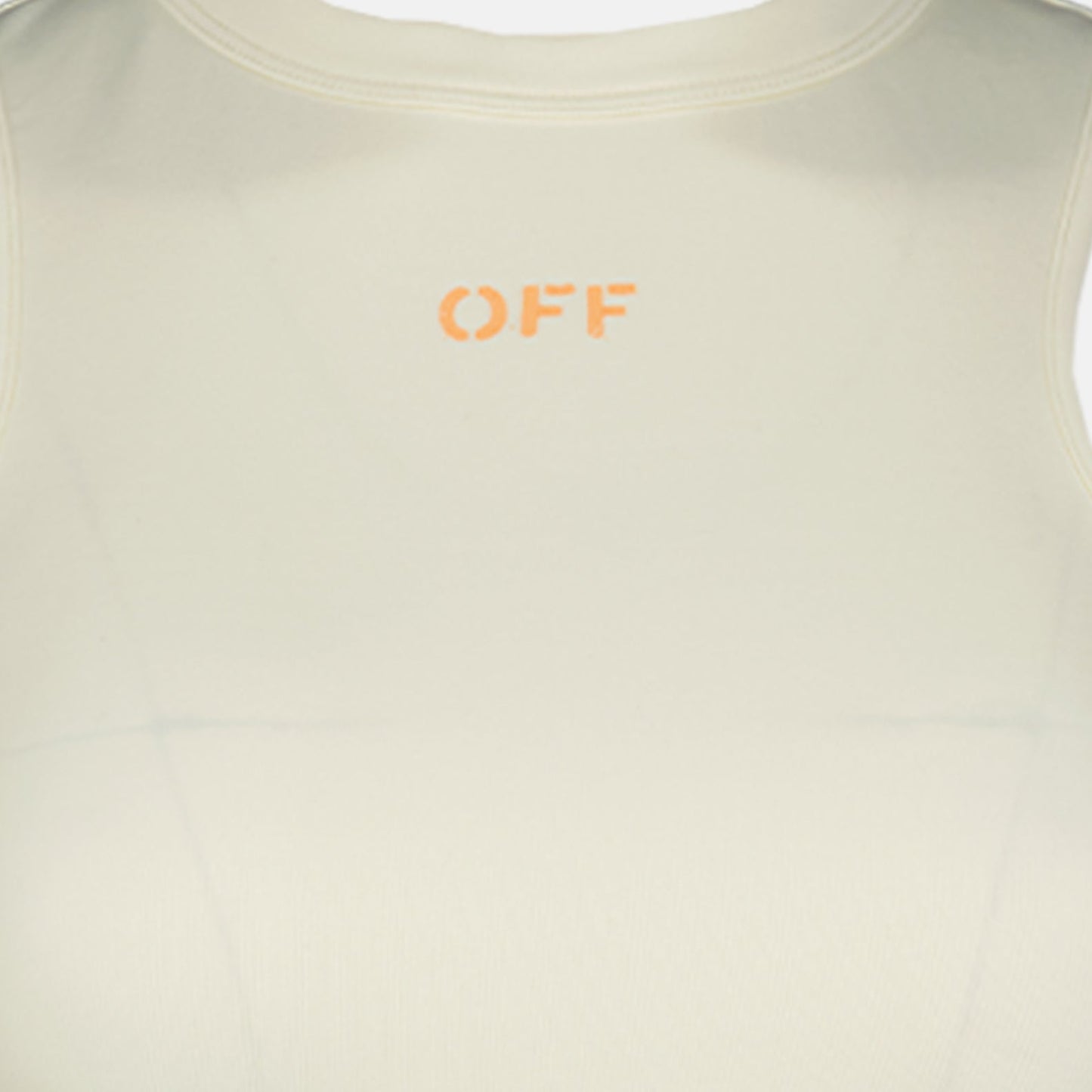 Sleeveless Logo Bodycon Mini Dress