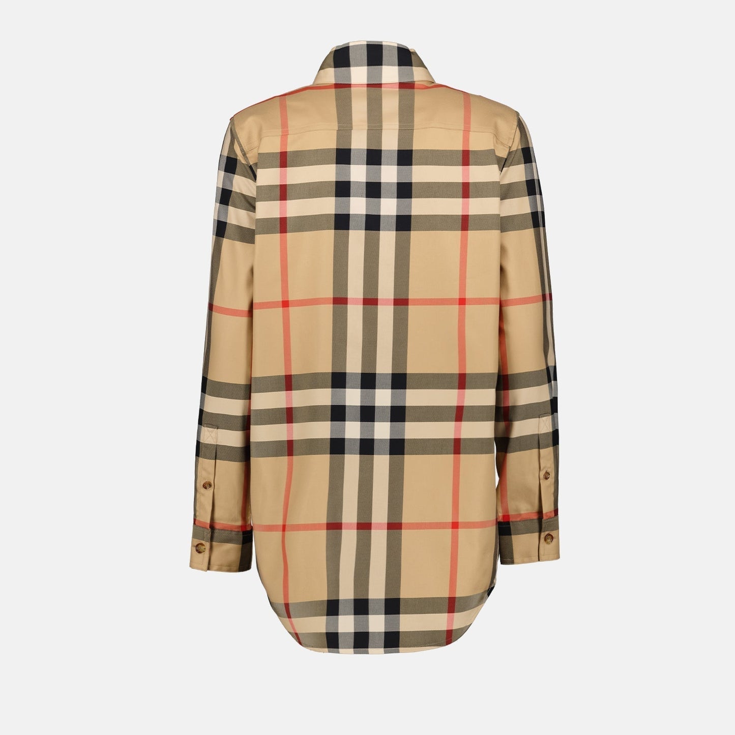 Vintage Check Longline Shirt