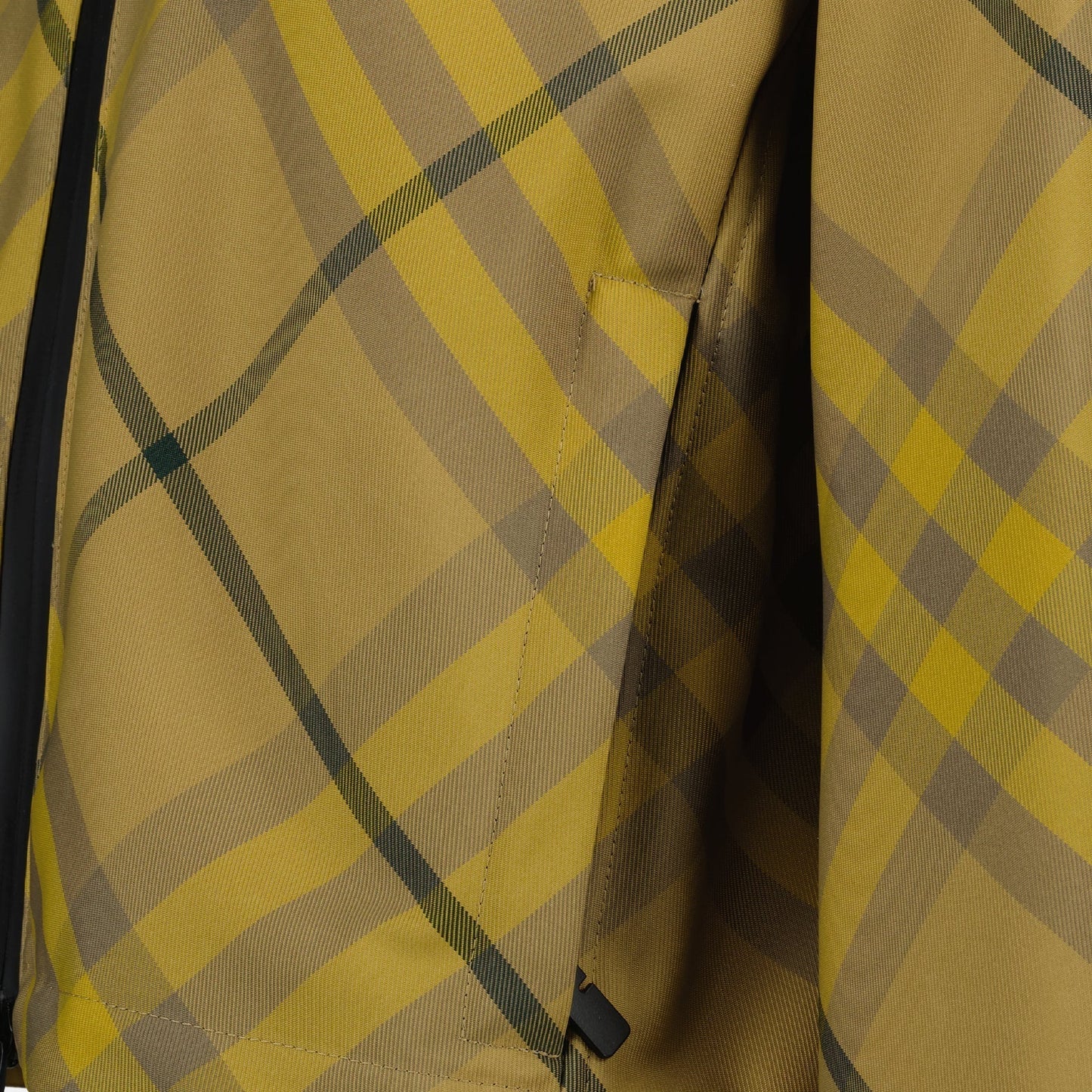 Check Hooded Zip Jacket