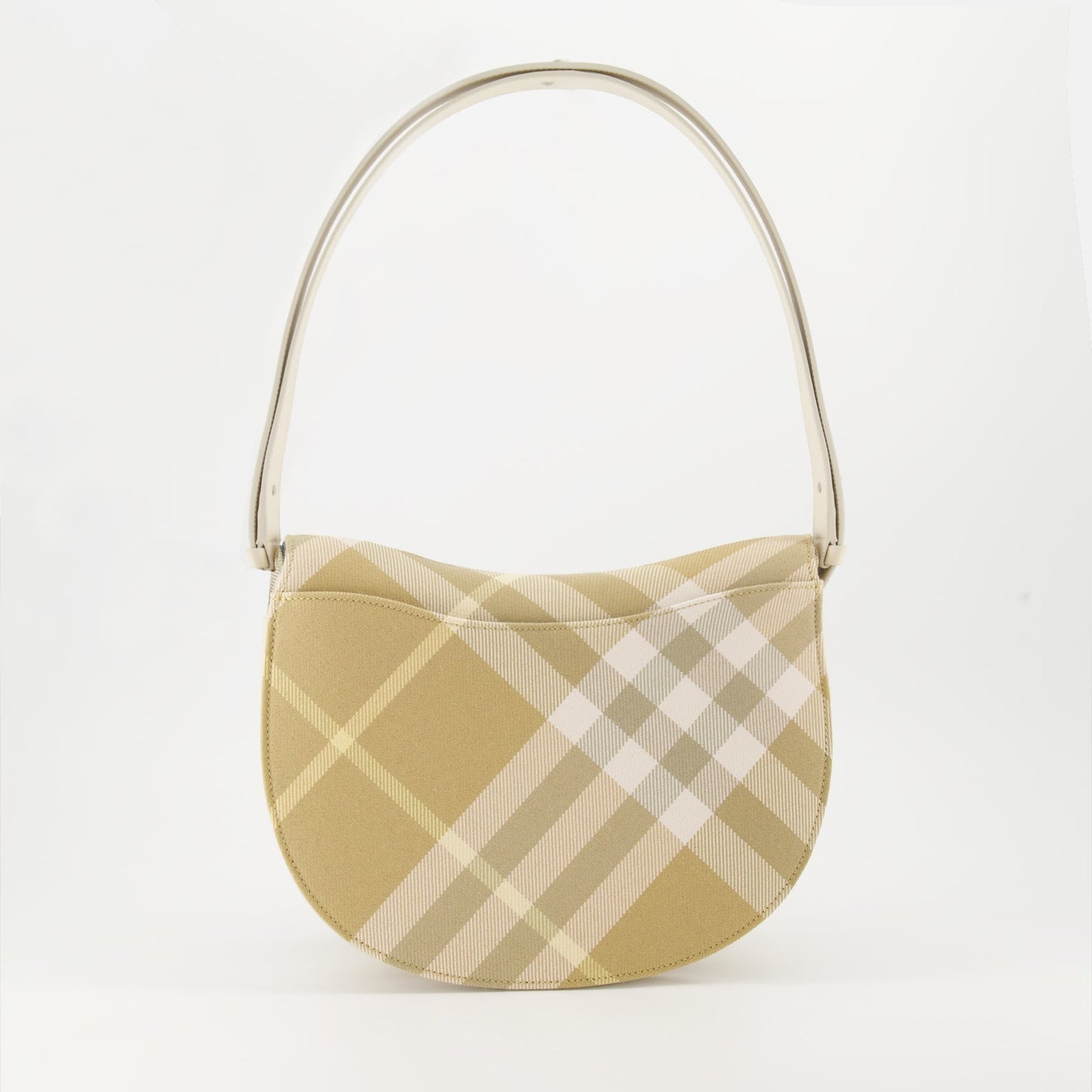 Check Canvas Mini Shoulder Bag