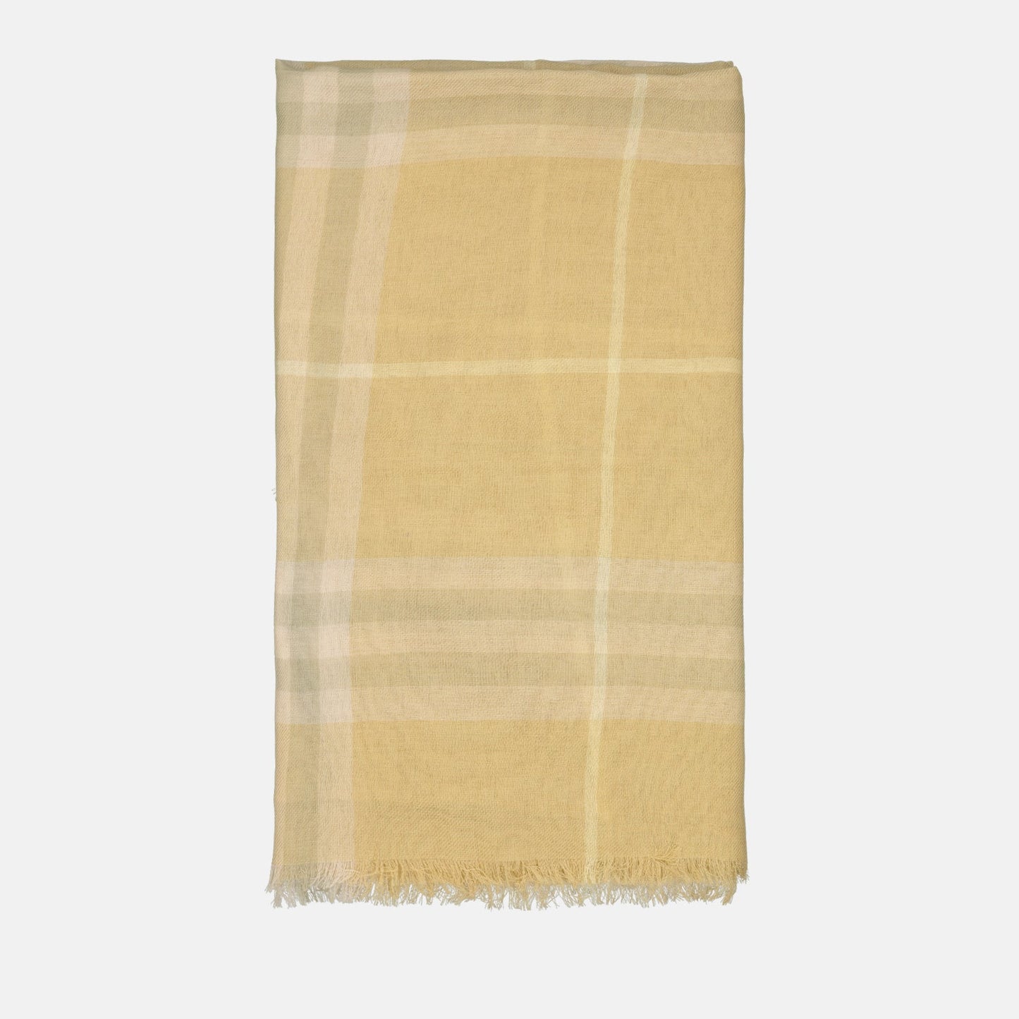 Lightweight Check Scarf
