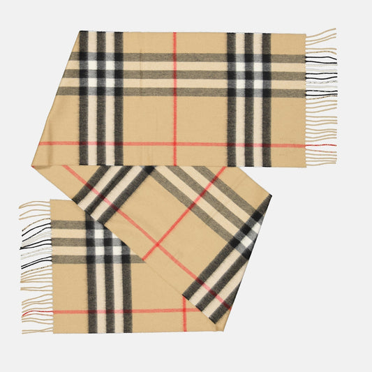 Iconic Check Cashmere Scarf