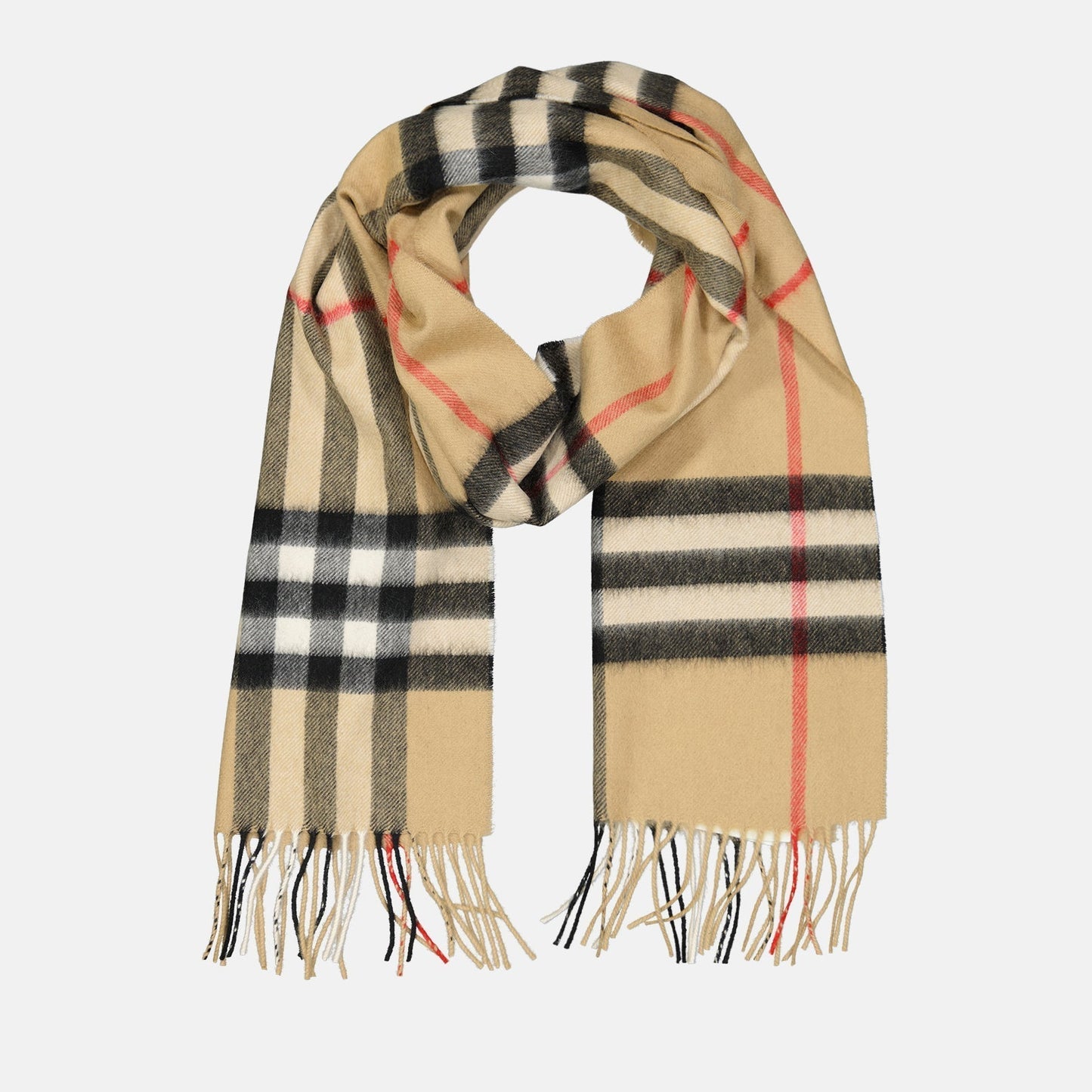 Iconic Check Cashmere Scarf