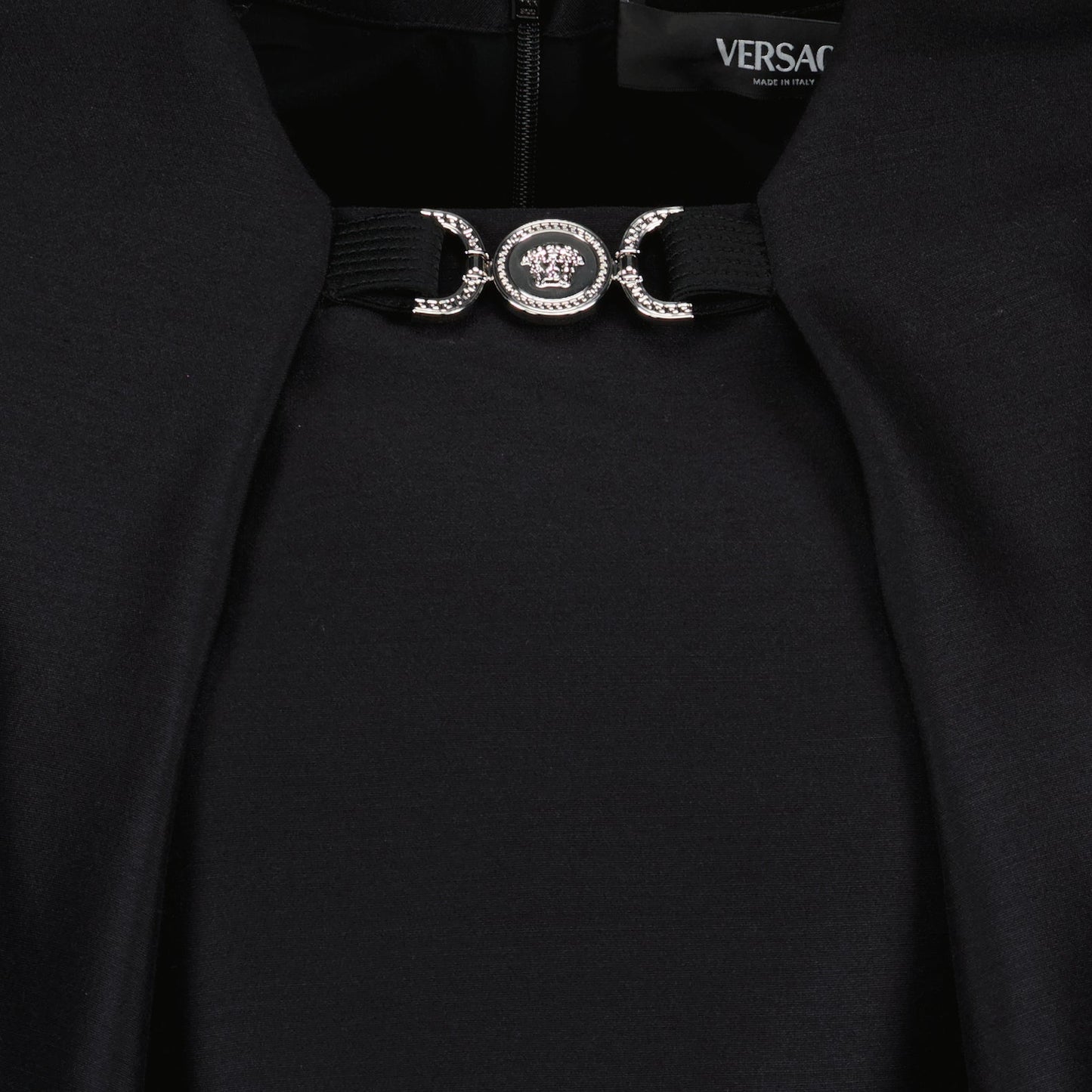 Medusa Clasp A-Line Mini Dress