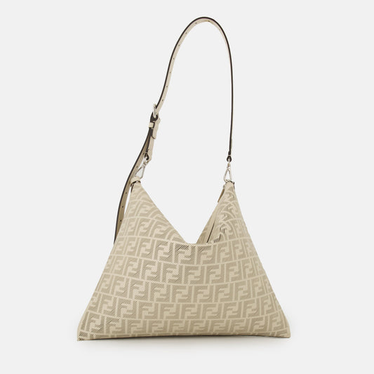 Jacquard Triangle Shoulder Bag