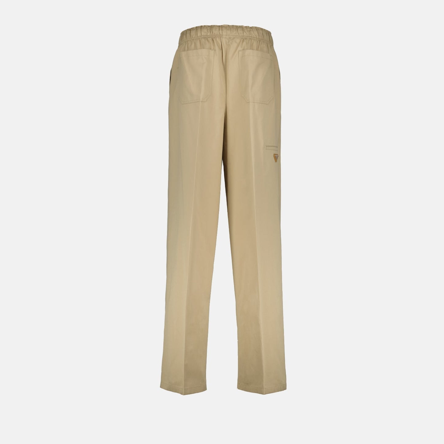 Relaxed Straight-Leg Trousers