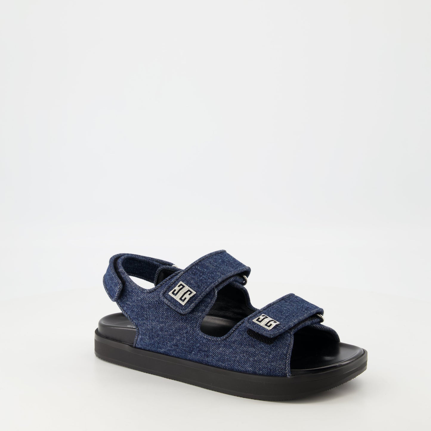 Denim Strap Sandals