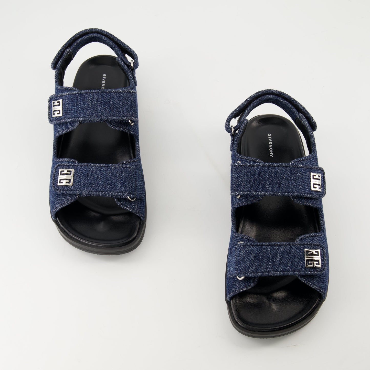 Denim Strap Sandals