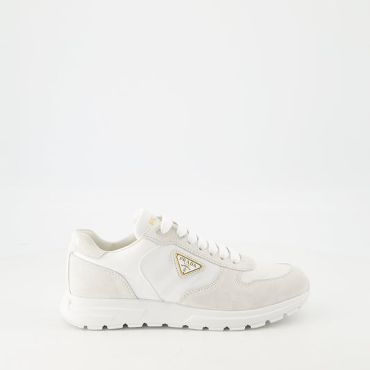 White Runner Sneakers