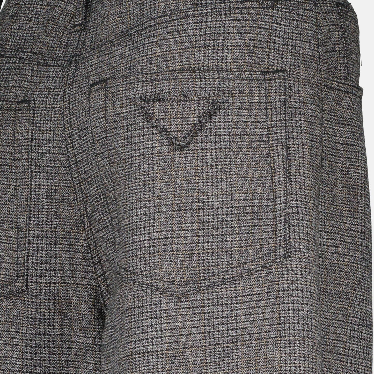 Relaxed Tailored Straight-Leg Trousers