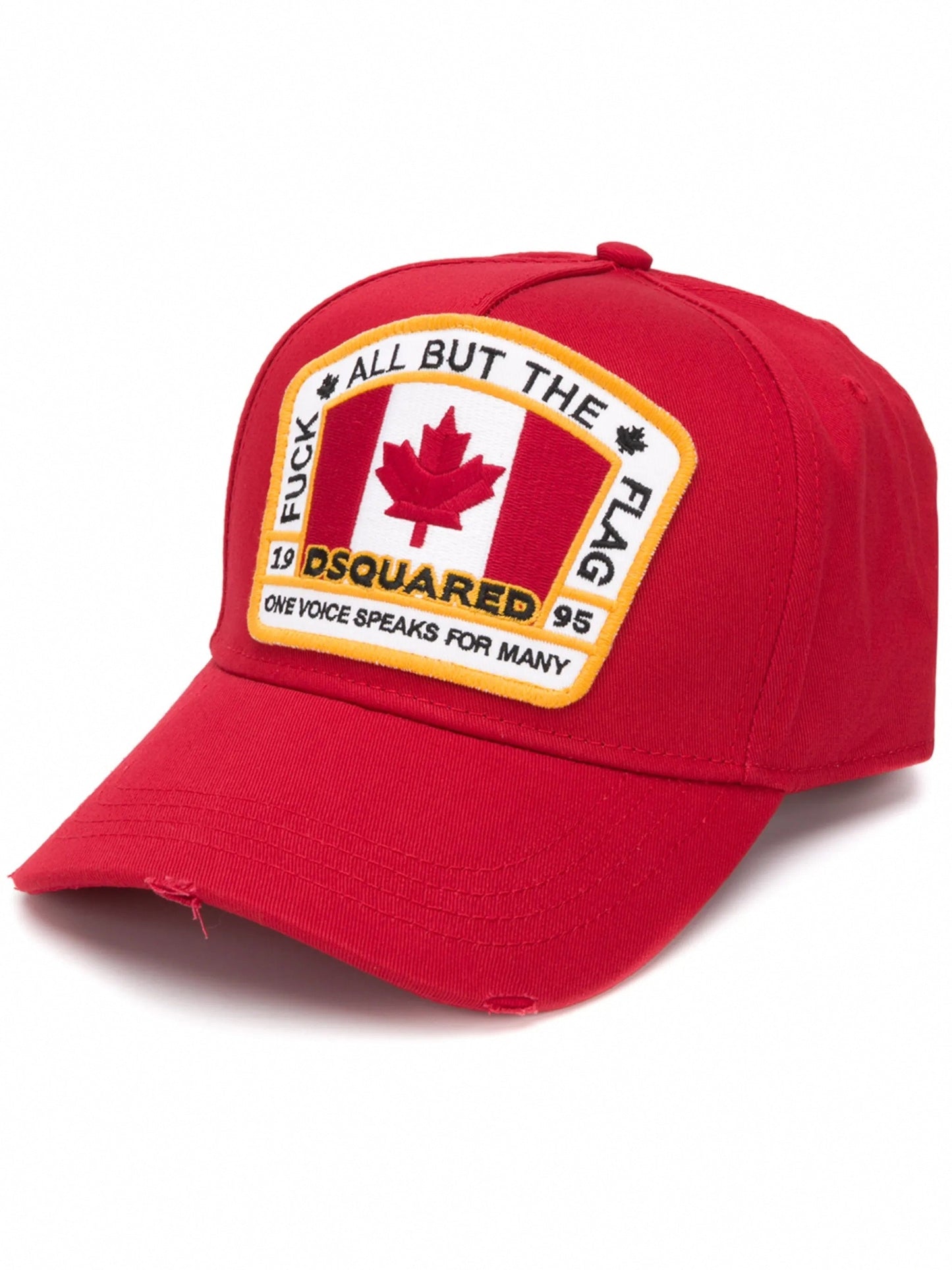 Red Canadian Flag Baseball Cap