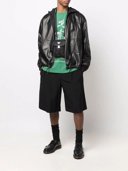 Leather Bomber