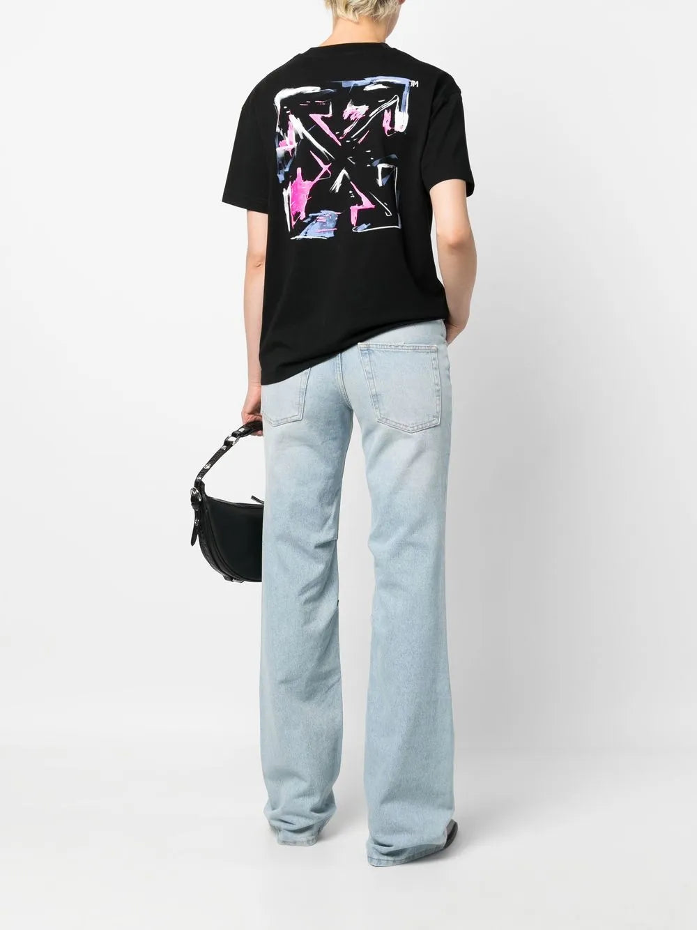 High-Rise Flared Denim Jeans