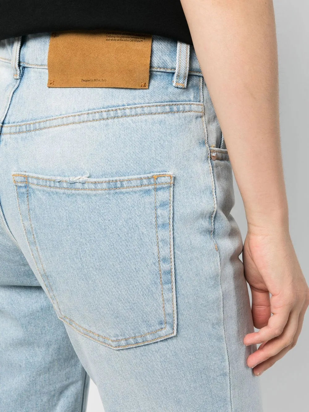 High-Rise Flared Denim Jeans
