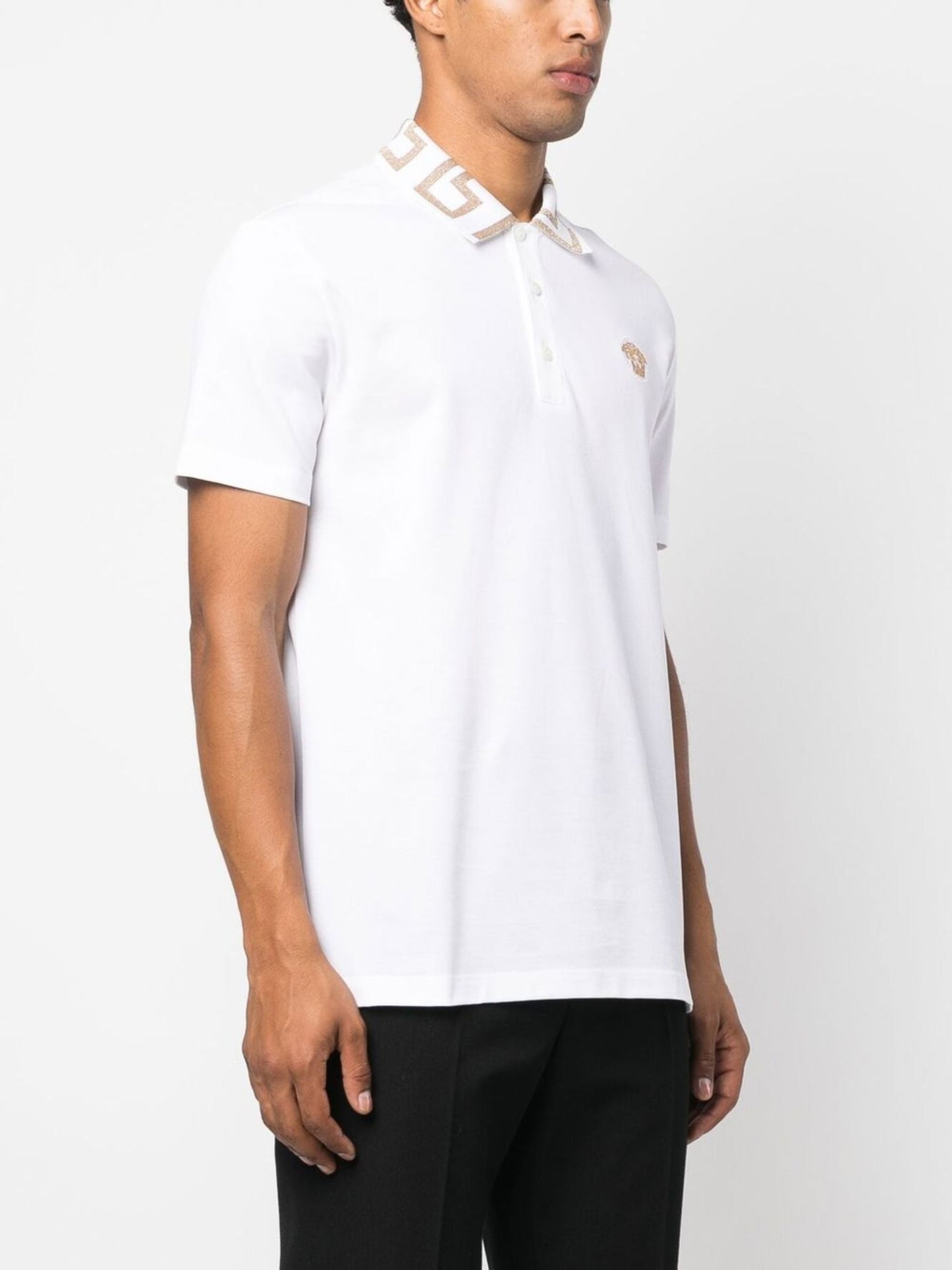Embroidered Cotton Piqué Polo