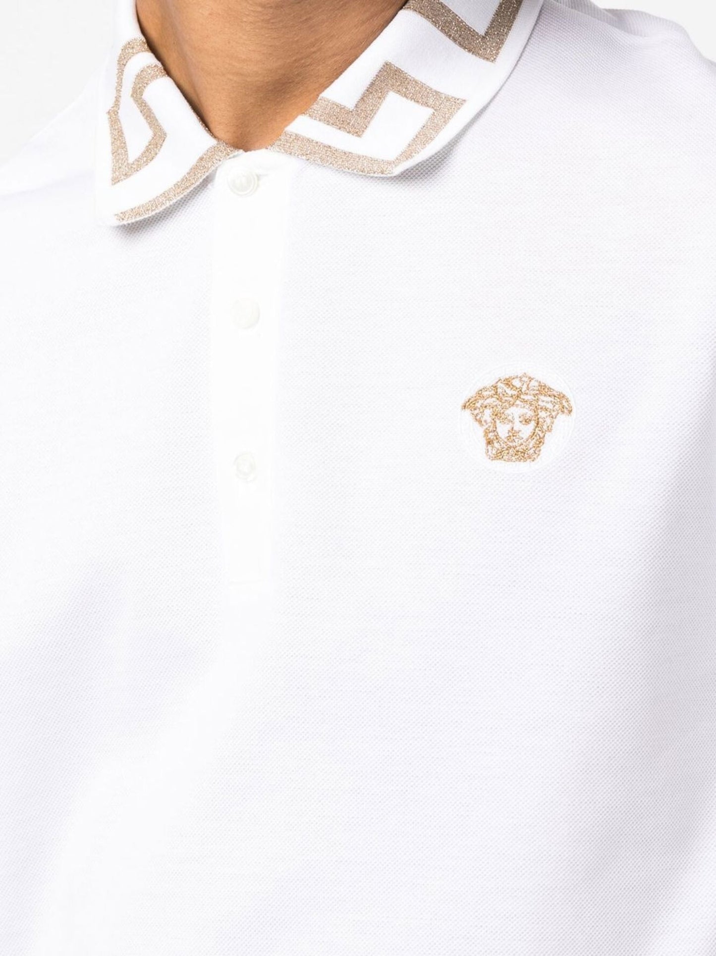 Embroidered Cotton Piqué Polo
