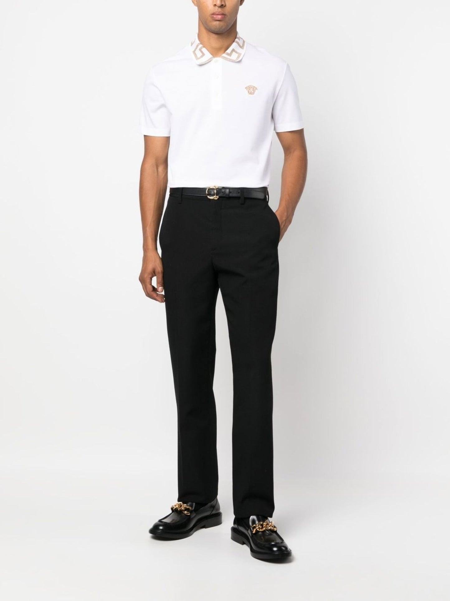 Embroidered Cotton Piqué Polo