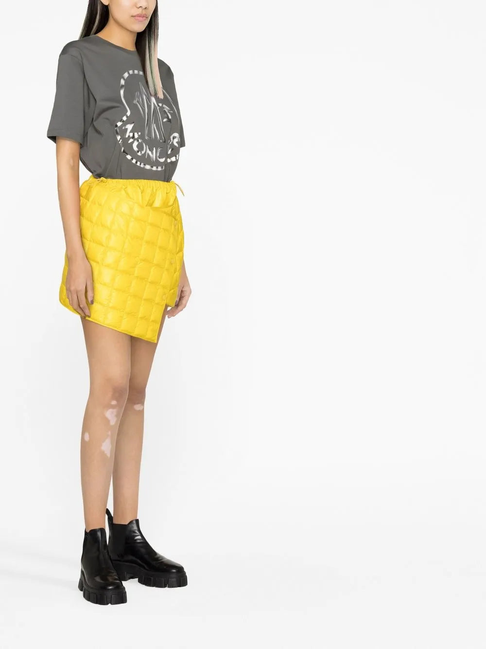 Quilted Mini Skirt