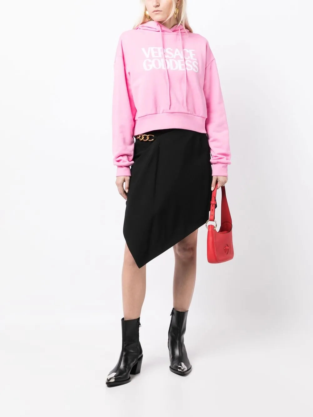 Goddess Cropped Hoodie