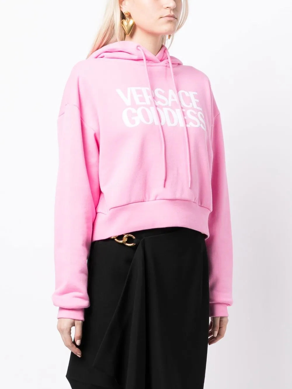 Goddess Cropped Hoodie
