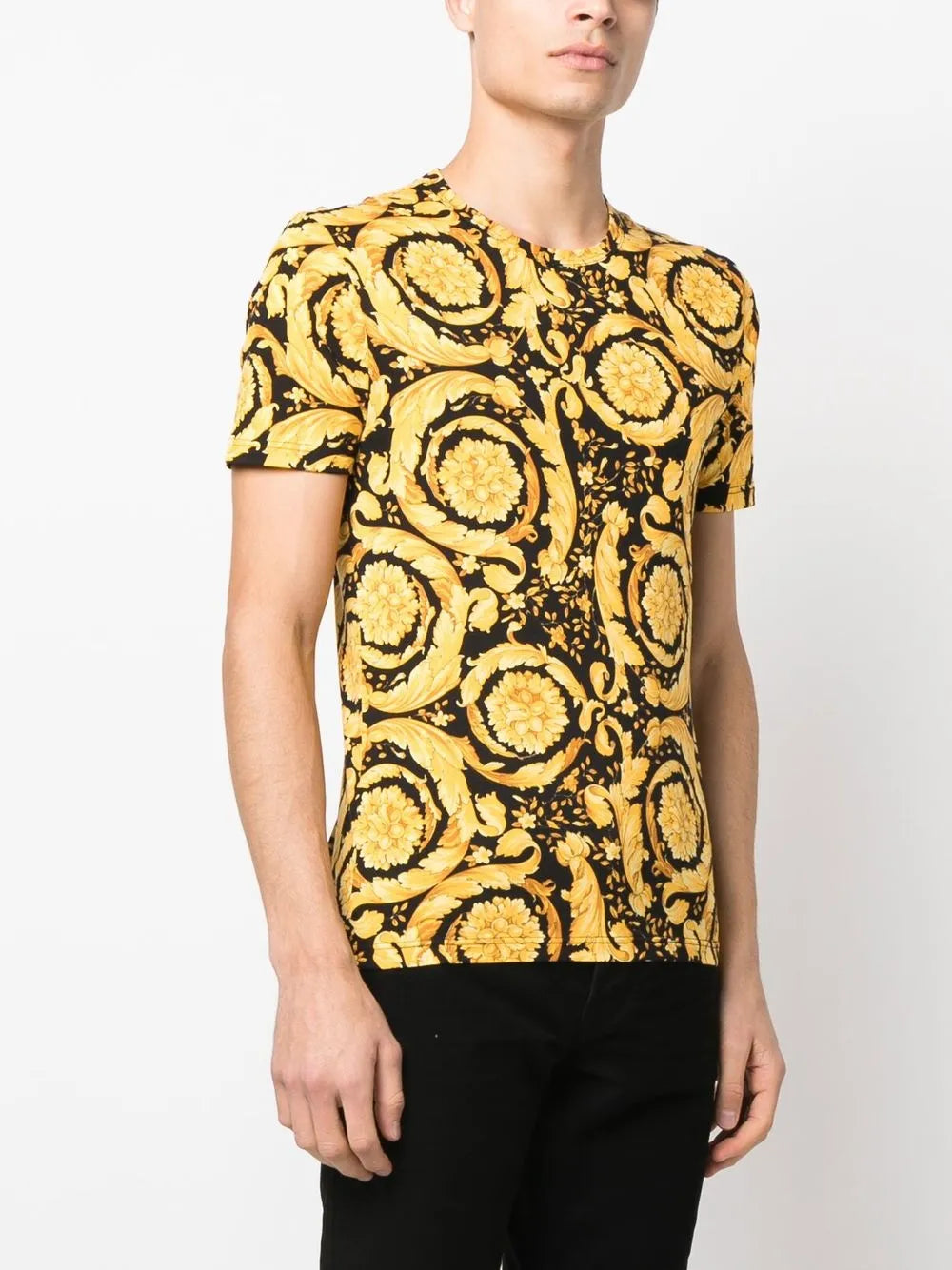 Barocco Print T-Shirt for Men