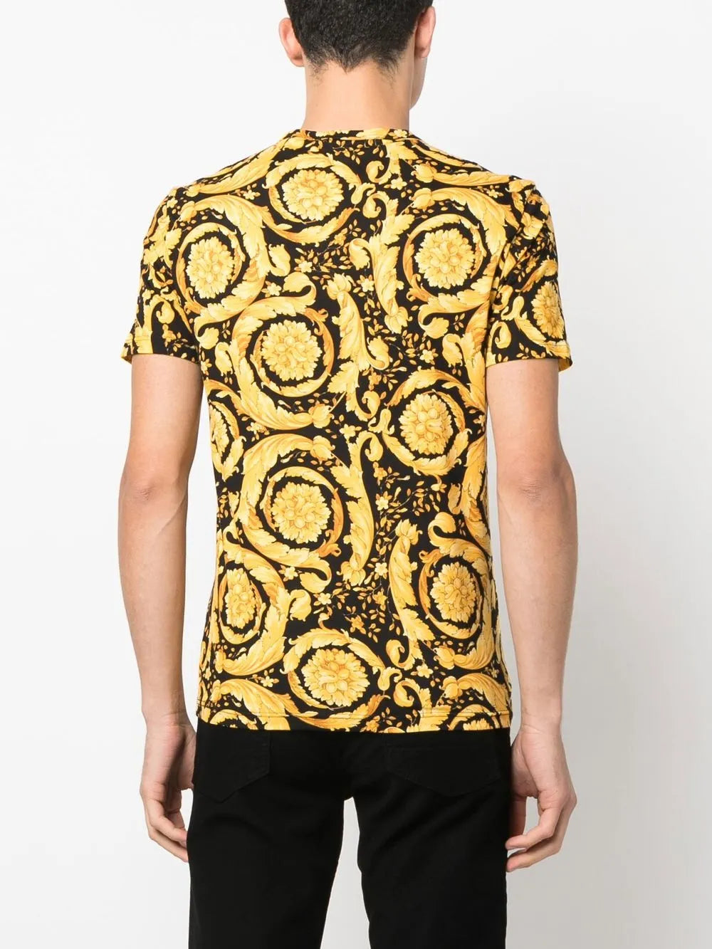 Barocco Print T-Shirt for Men