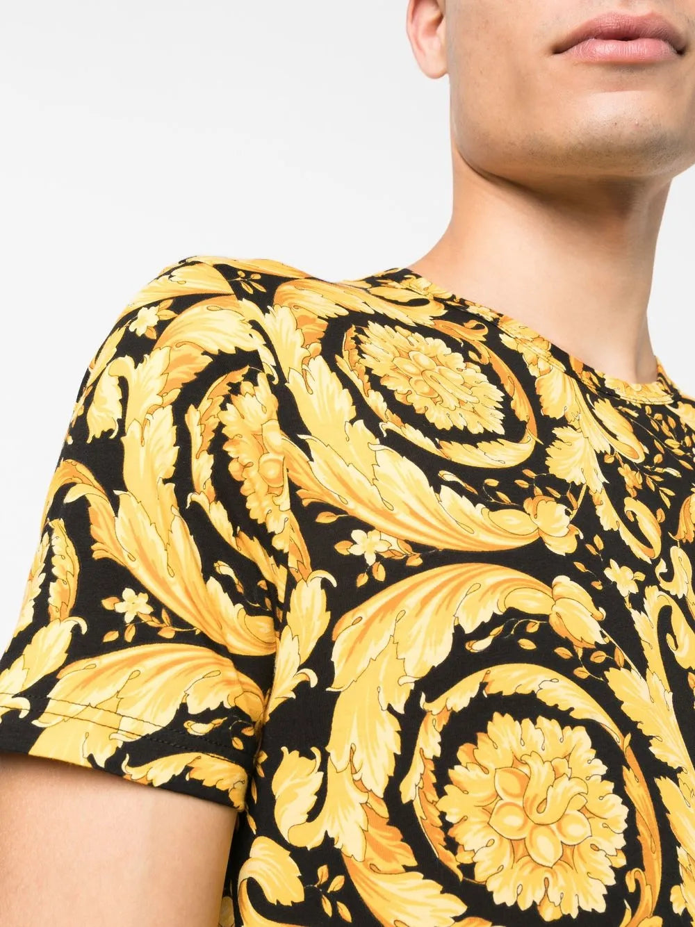 Barocco Print T-Shirt for Men