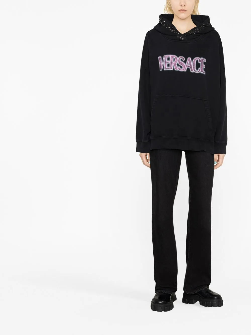 Worn Logo Hoodie