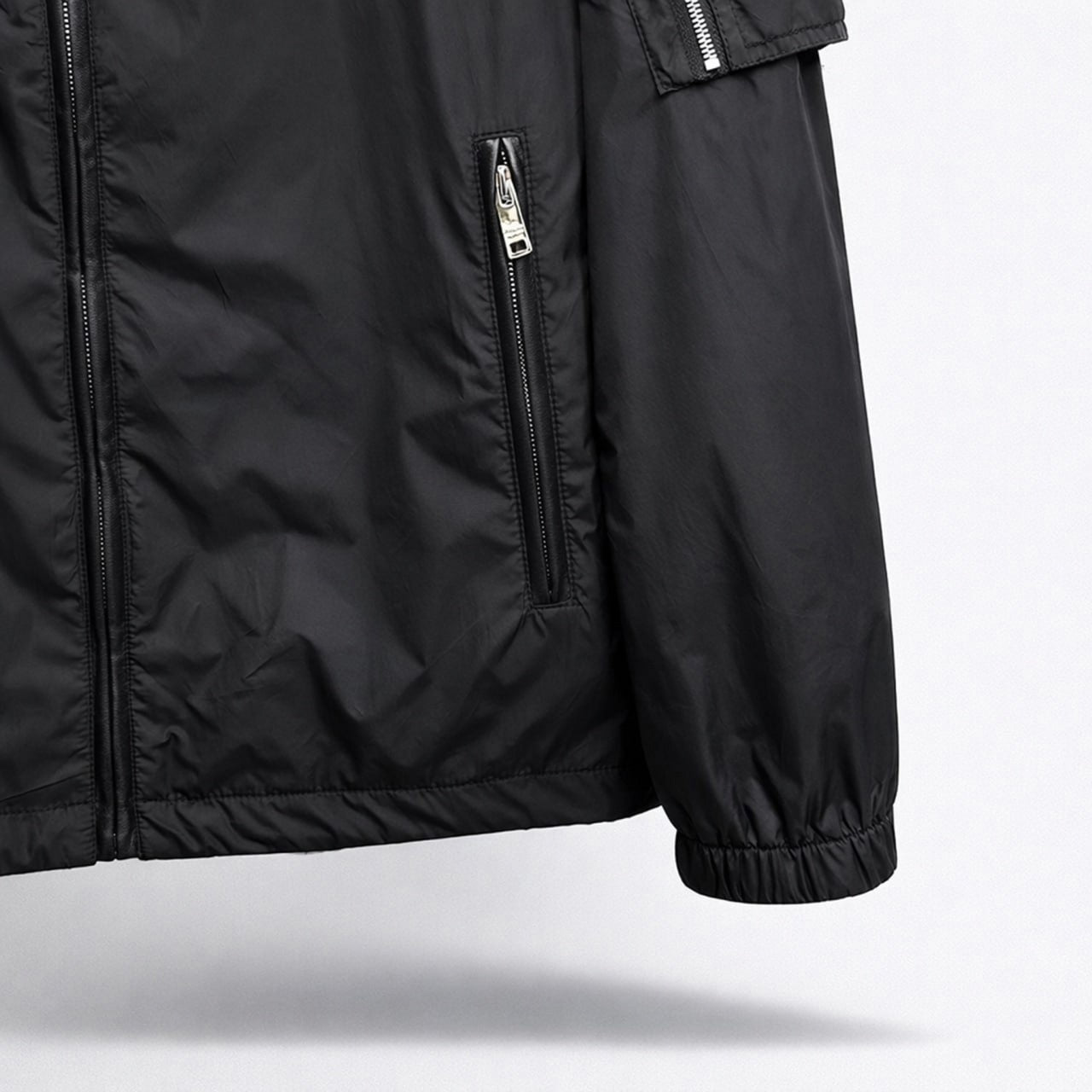 Re-Nylon Hooded Zip Jacket