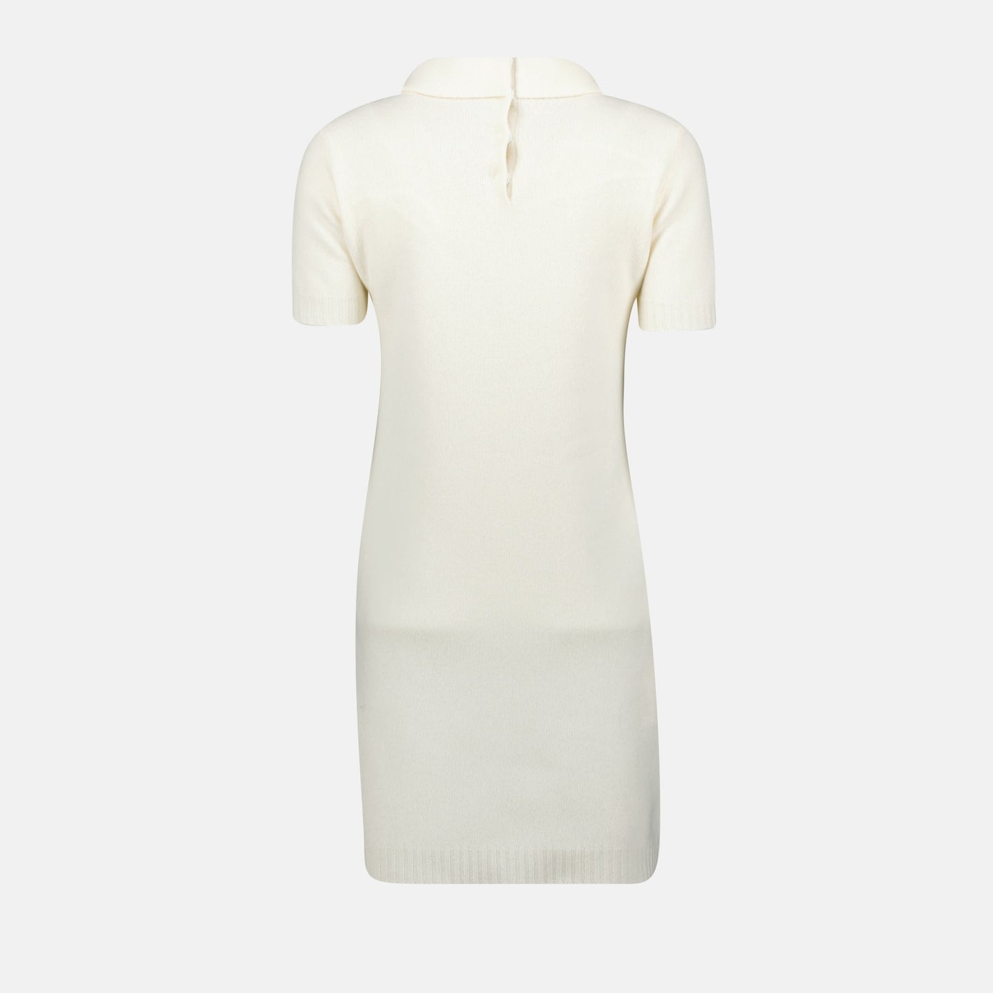 Short-Sleeve Knit Mini Dress