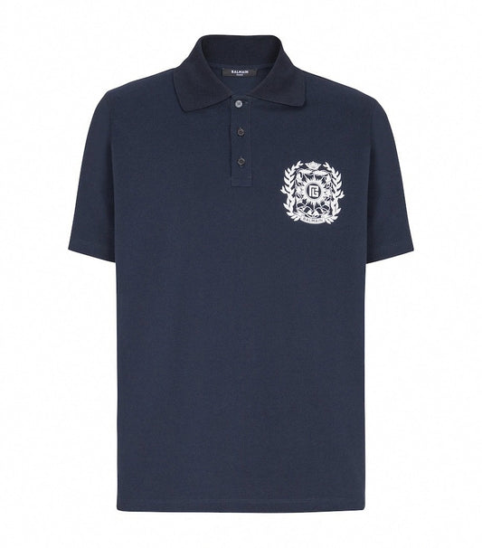 Crest Cotton Polo Shirt