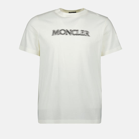 White Blurred Logo T-Shirt