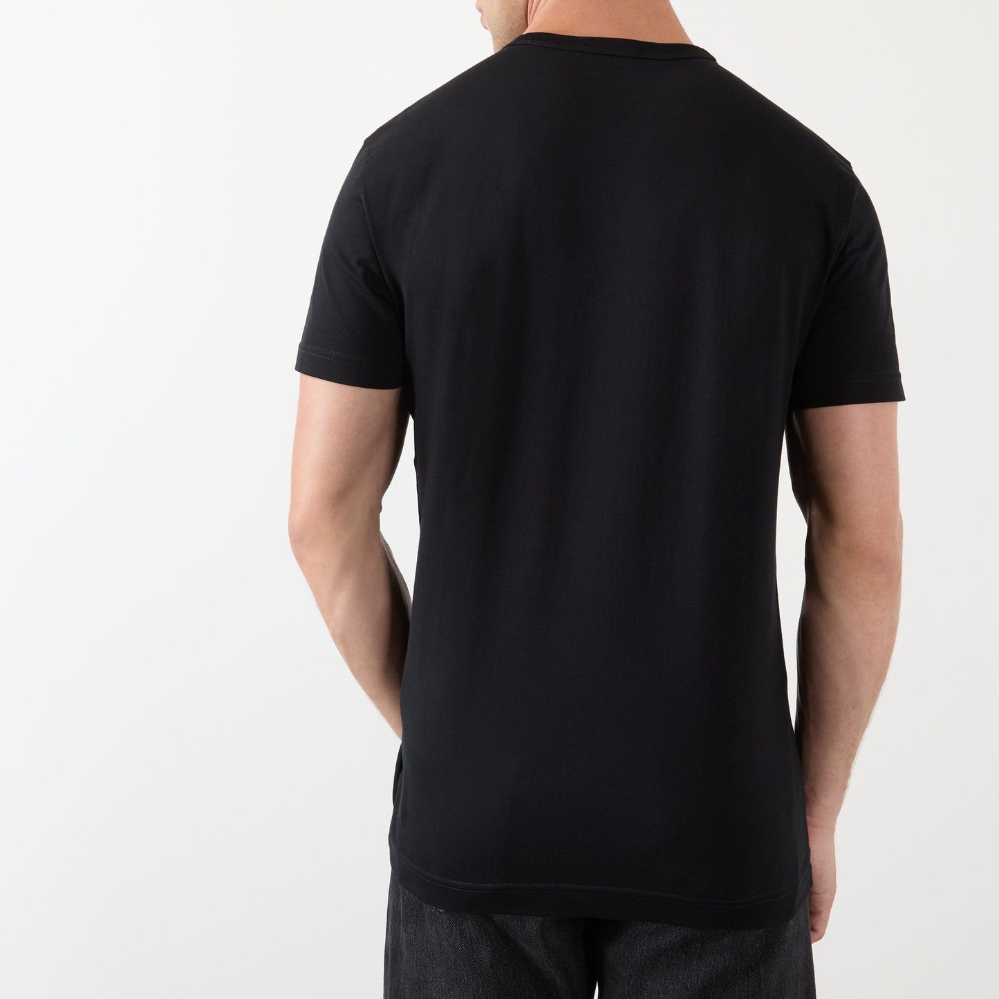 Logo Embroidered Short-Sleeved T-Shirt
