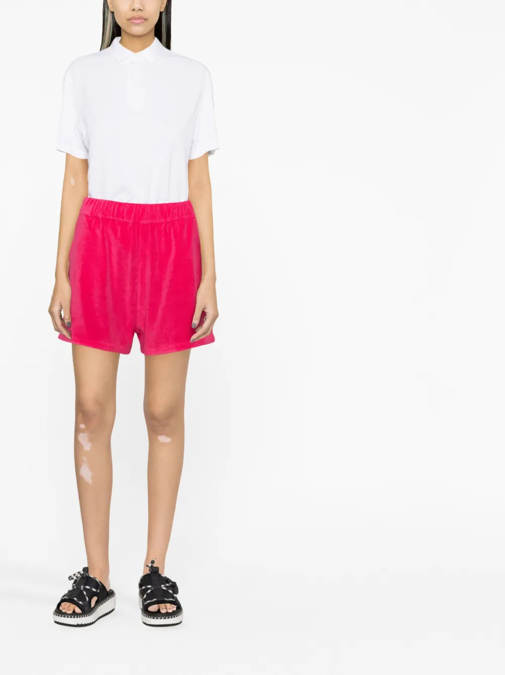 Terry cotton shorts