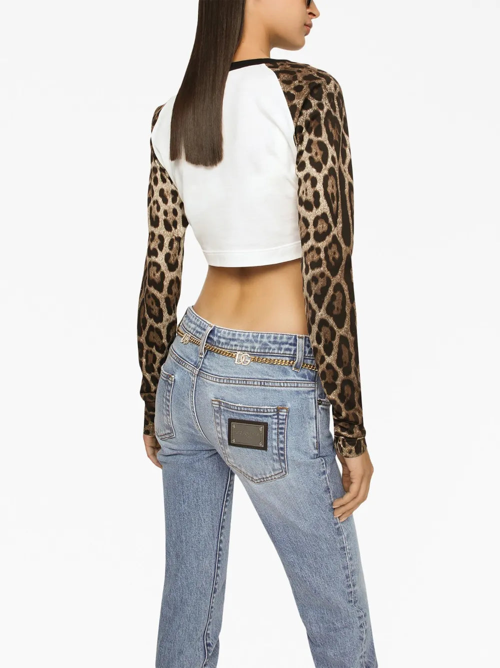 Flared Light Wash Denim Jeans